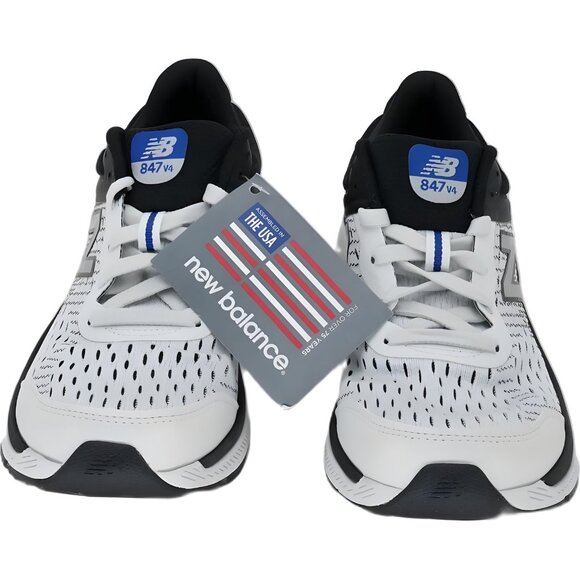 New Balance Men's 847 V4 Walking Shoe Arctic Fox/Black 7 X-Narrow - Picture 5 of 6